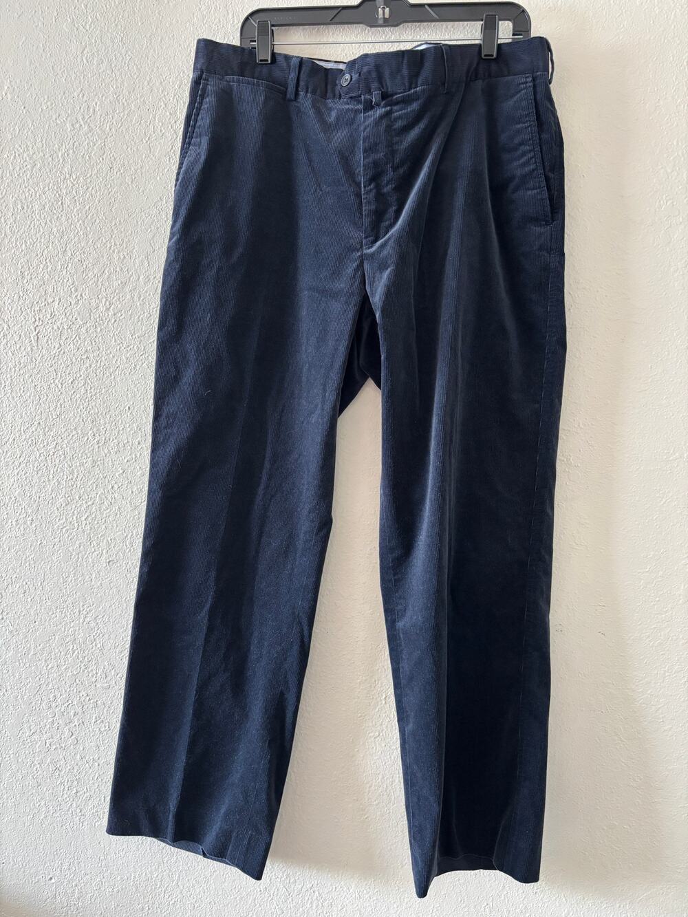 Faconnable Corduroy Pants Mens Size 38 Inseam 30" Blue